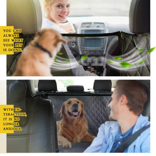 Vailge Waterproof Back Seat Cover for Dogs