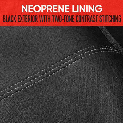 Motor Trend SpillGuard Car Rear Seat Protector – Gray Stitching